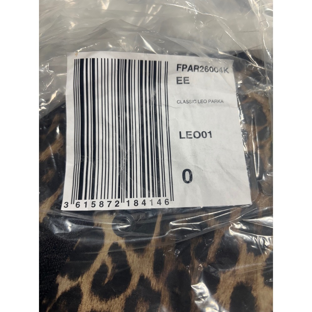 The Kooples NEW Women Leopard Print Waterproof Jacket Size FR 0/US XS MSRP $475 - Picture 6 of 9